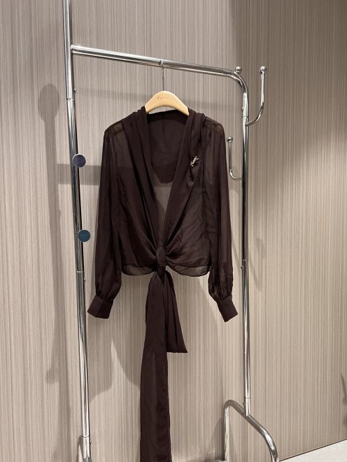 ysl t シャツ レディースコピートップス 長袖 フード付き 日焼け止めアウター レディース ブラック