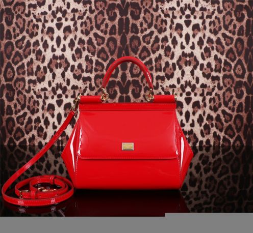 Dolce & Gabban ドルガバ ハンドバッグスーパーコピー 優雅 斜め掛けバッグBB6112 レッド