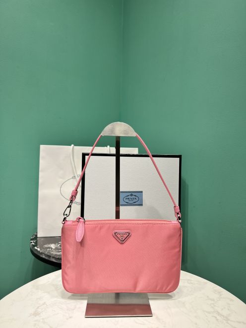 ブランドバッグ プラダＮ級品 ハンドバッグ 軽量 本革 レザー 実用 ファッション 1NI545 ピンク