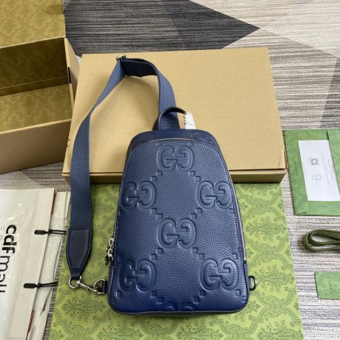 大得価の gucci オフィ ディアコピー 本革 レザー ミニ 斜め掛けバッグ 触り心地が良い ブルー
