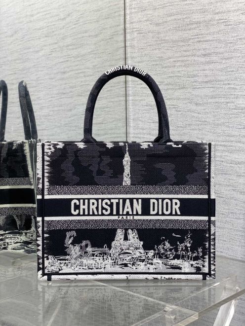 芸術感 dior メッセンジャー バッグ激安通販 本革 大容量トーと ハンドバッグ 優雅 レディ ブラック