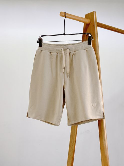 amiズボンＮ級品 カジュアル ショットパンツ 純綿 柔らかい 杏色