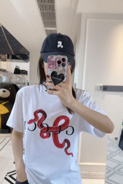 gucci t シャツ アウトレット偽物 トップス 純綿 ゆったり 短袖 通気性いい シンプル ホワイト