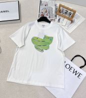 ロエベtシャツバイマＮ級品 プリント ファッション  純綿 トップス 短袖 L611210 ホワイト