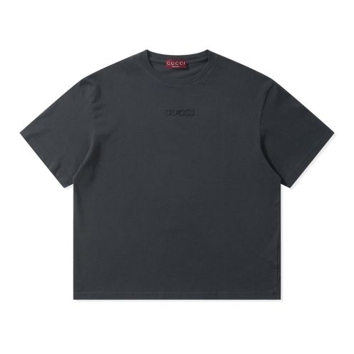 限定の人気 gucci t シャツコピー トップス 半袖 シンプル 純綿 ゆったり ブラック