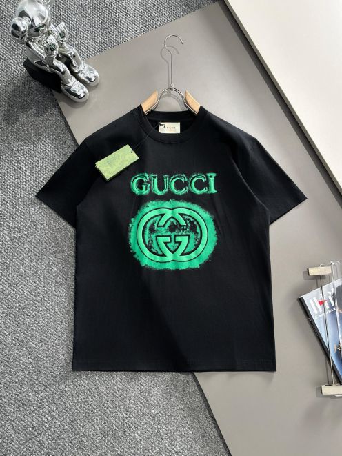 gucci t シャツ ジミン激安通販 プリント トップス tシャツ シンプル 100％綿 柔らかい ブラック