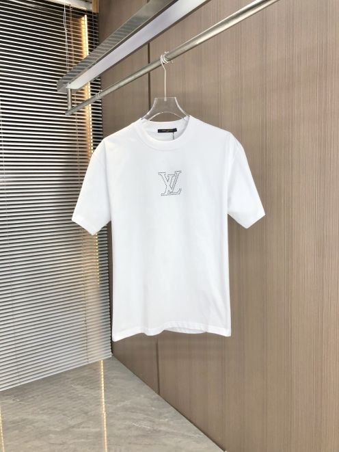 ルイヴィトン ぬいぐるみ tシャツ偽物 柔らかい 短袖 純綿 トップス 男女兼用 ゆったり ホワイト