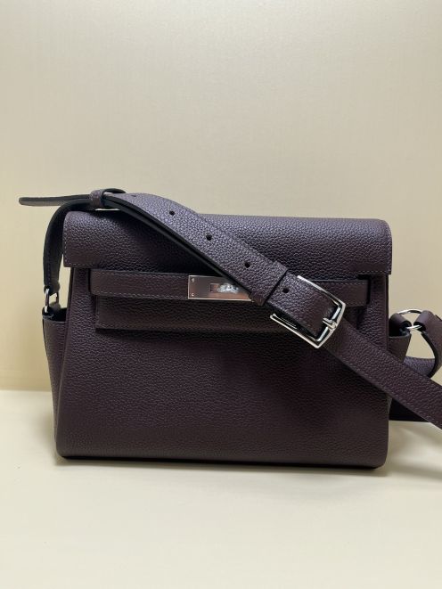 エルメスバッグ クリーニングコピー 紳士 ビジネス 通勤 斜め掛けバッグ 深いレッド