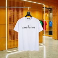 お値打ち価格 ルイヴィトン ミッキー tシャツＮ級品 柔らかい 短袖 純綿 トップス 男女兼用 ホワイト