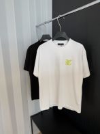 定番人気 ルイヴィトンtシャツヤフオク偽物 シンプル 純綿 トップス 半袖 男女兼用 ホワイト