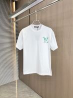 ルイヴィトンtシャツ新作偽物 柔らかい 短袖 純綿 トップス ゆったり ホワイト