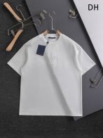 最新到着‼tシャツ ルイヴィトン偽物 ゆったり 短袖 純綿 トップス ホワイト