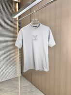ルイヴィトン tシャツ 値段スーパーコピー 柔らかい 短袖 純綿 トップス 男女兼用 グレー