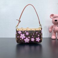 お買い得品ヴィトン バッグ 綺麗にする偽物 ハンドバッグ 優雅 レザー 本革 M13666 ブラウン