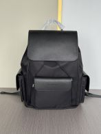 プラダ スリングバッグスーパーコピー 大容量 バックバッグ 牛革 レザー 8457-6 ブラック