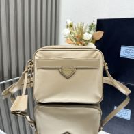 高品質 プラダバッグ クリーニングＮ級品 レザー ハンドバッグ 牛革 1BH218 杏色