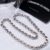 お得品‼クロムハーツネックレスメルカリスーパーコピー高級感 シンプル 金属 シルバー