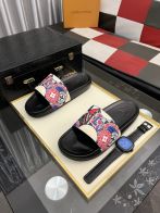 ルイヴィトン サンダル 赤コピー シンプル 上質 ゆったり スリッパ ハンサム ピンク