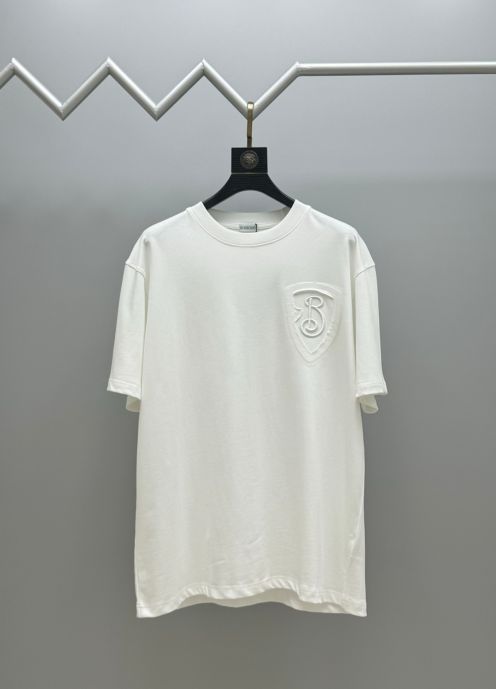 urberry 半袖 t シャツスーパーコピー 純綿Tシャツ トップス 半袖 シンプル ホワイト