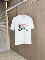 高級感溢れる バーバリー t シャツ 値段スーパーコピー 純綿 トップス 短袖 男女兼用 ホワイト