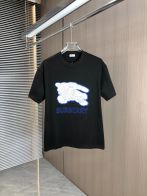 バーバリー t シャツ 黒コピー シンプル 純綿 触り心地が良い トップス 短袖 プリント ブラック