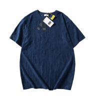 お得品‼ディオール tシャツ コーデ偽物トップス プリント 純綿 男女兼用 ブルー