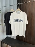 ディオール tシャツ 新作スーパーコピートップス 純綿 上質 男女兼用 プリント ホワイト