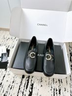 シャネルモカシンＮ級品 ファッション 通勤 ビジネス 柔らかい シューズ ブラック