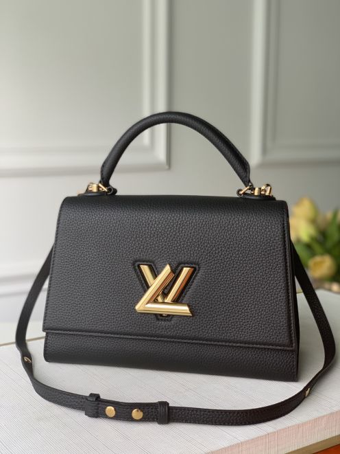 LV ルイヴィトンバッグ シリアルナンバーコピー M57090 優雅レディ 柔軟 ハンドバッグ 斜め掛け ブラック