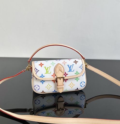 LV ルイヴィトンバッグ 草間彌生スーパーコピー 斜め掛け ハンドバッグ 優雅 柔らかい ホワイト