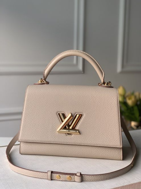 LV ヴィトン バッグ シンプル偽物 M57092 優雅レディ 柔軟 ハンドバッグ 斜め掛け ベージュ色