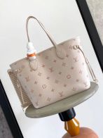 ルイヴィトン風バック偽物 M45686 レザー 牛革 ハンドバッグ トート 優雅レディース 杏色
