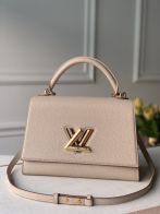 LV ヴィトン バッグ シンプル偽物 M57092 優雅レディ 柔軟 ハンドバッグ 斜め掛け ベージュ色