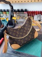 LV ヴィトン バッグ 色移り激安通販 ハンドバッグ 本革 レザー 柔らかい M45832 ブラウン