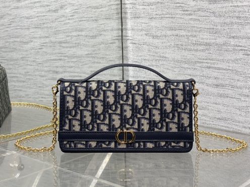 魅力的なdior 斜め掛けバッグ偽物 優雅レディ シンプル 本革 花柄 レザー ブラック