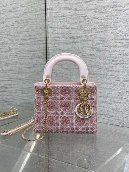 dior ブック トートコピー 優雅レディ ハンドバッグ 本革 レザー ファッション感 ピンク