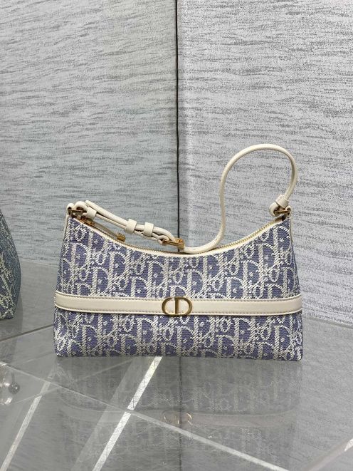 ディオール バッグ 人気スーパーコピー 花柄 優雅レディ シンプル 本革 レザー ブルー