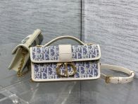 dior カバンスーパーコピー 優雅レディ 斜め掛けバッグ 本革 レザー ミニ 日常 ブルー
