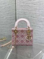dior ブック トートコピー 優雅レディ ハンドバッグ 本革 レザー ファッション感 ピンク