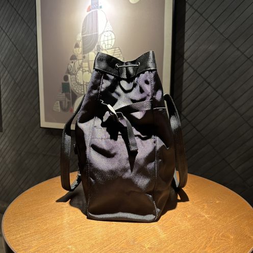 balenciaga バッグ レディ偽物 カジュアル トート ナイロン レザー ハンドバッグ ブラック
