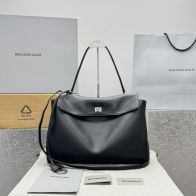 Lサイズ 高品質 バレンシアガ バック パックコピー 大容量 本革 レザー ハンドバッグ  92866 ブラック