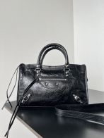 定番人気 balenciaga トート バッグ偽物 ハンドバッグ 本革 斜め掛け 上質 レザー ブラック