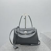 人気品 バレンシアガ トート バッグ偽物 本革 レザー ハンドバッグ 大容量 92866 グレー