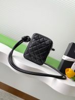 シャネルバッグ 修理コピー 本革 斜め掛けバッグ ミニカメラバッグ AS6340 ブラック