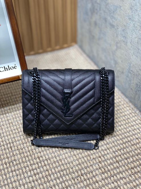 お手頃価格でysl トート バッグＮ級品 斜め掛け チェーンバッグ 本革 392739 ブラック