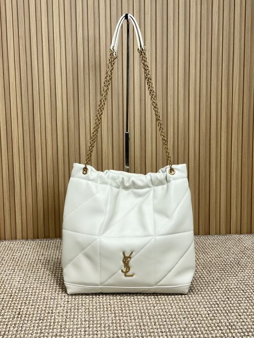 イブ サン ローラン バック偽物 レザー 斜め掛けバッグ 日常用 柔らかい 781666 ホワイト
