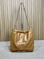 サン ローラン レディ バッグ偽物 レザー 斜め掛けバッグ 日常用 柔らかい 781666 ブラウン
