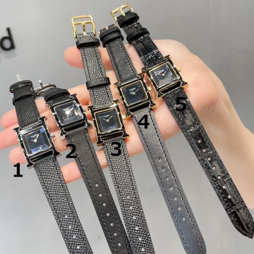 大人気商品 エルメス時計 買取 相場スーパーコピー 牛革 優雅 ウォッチ 腕時計 ブラック