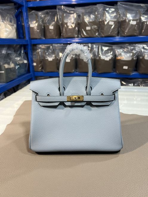 エルメスバッグ 金額偽物 牛革 レザー 優雅 ハンドバッグ ファッション感 ブルー