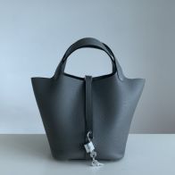 超柔らかい エルメス バッグ ケリー 定価コピー 牛革 レザー 優雅 ハンドバッグ グレー